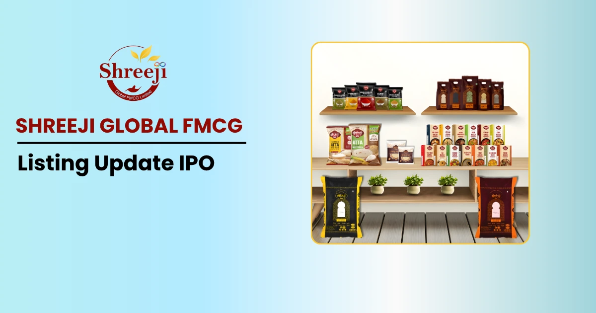 Shreeji Global FMCG IPO Listing Price, GMP, Date, Review, Details