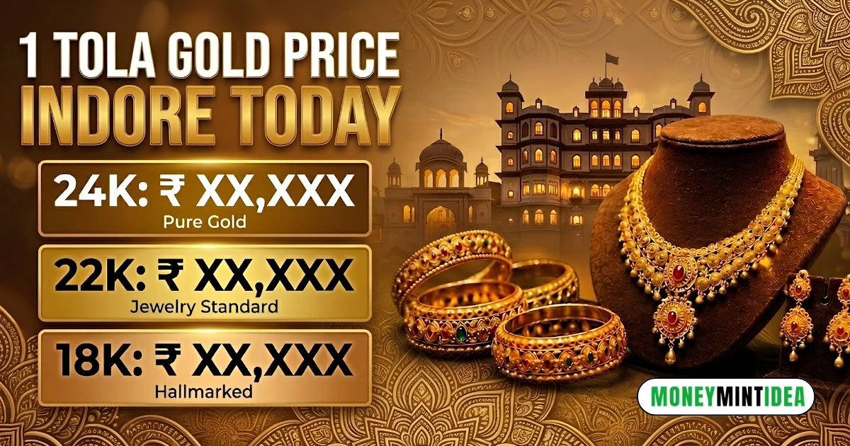 1 Tola Gold Price in Indore Today